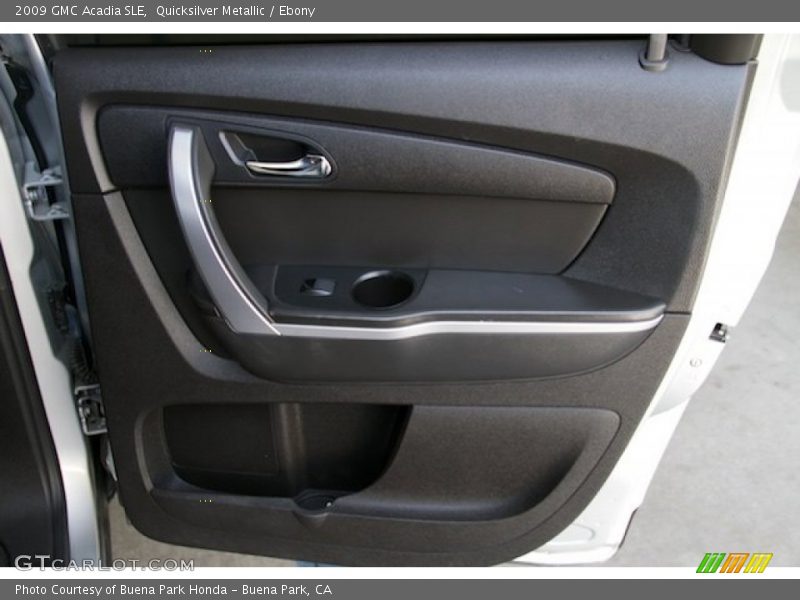 Quicksilver Metallic / Ebony 2009 GMC Acadia SLE