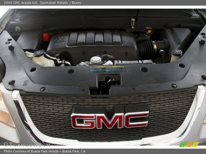Quicksilver Metallic / Ebony 2009 GMC Acadia SLE