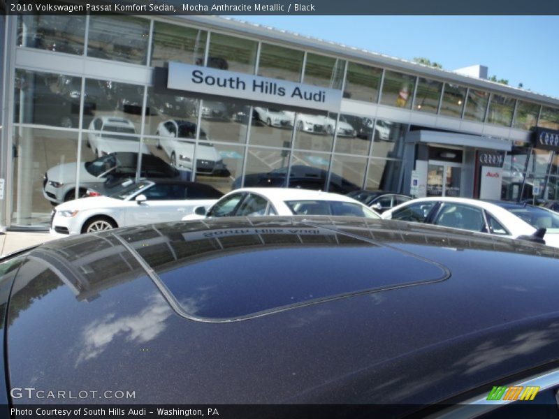 Mocha Anthracite Metallic / Black 2010 Volkswagen Passat Komfort Sedan