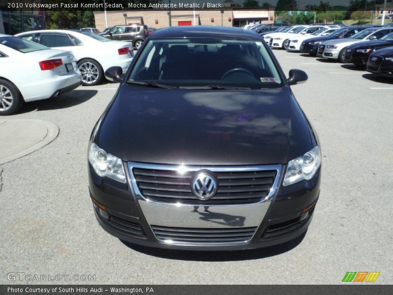 Mocha Anthracite Metallic / Black 2010 Volkswagen Passat Komfort Sedan