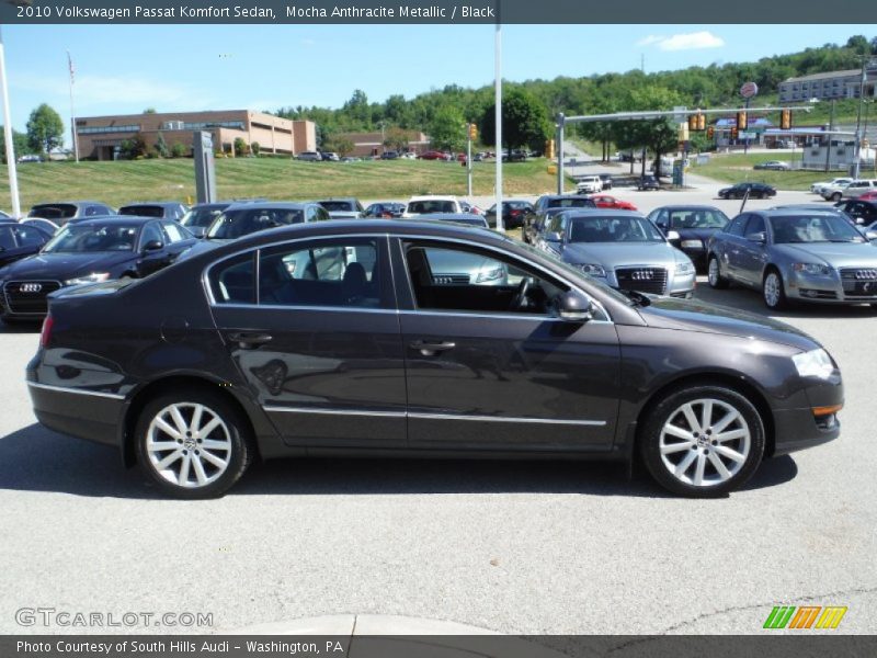 Mocha Anthracite Metallic / Black 2010 Volkswagen Passat Komfort Sedan