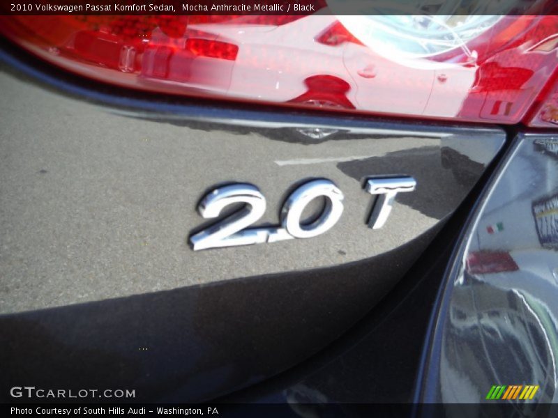 Mocha Anthracite Metallic / Black 2010 Volkswagen Passat Komfort Sedan