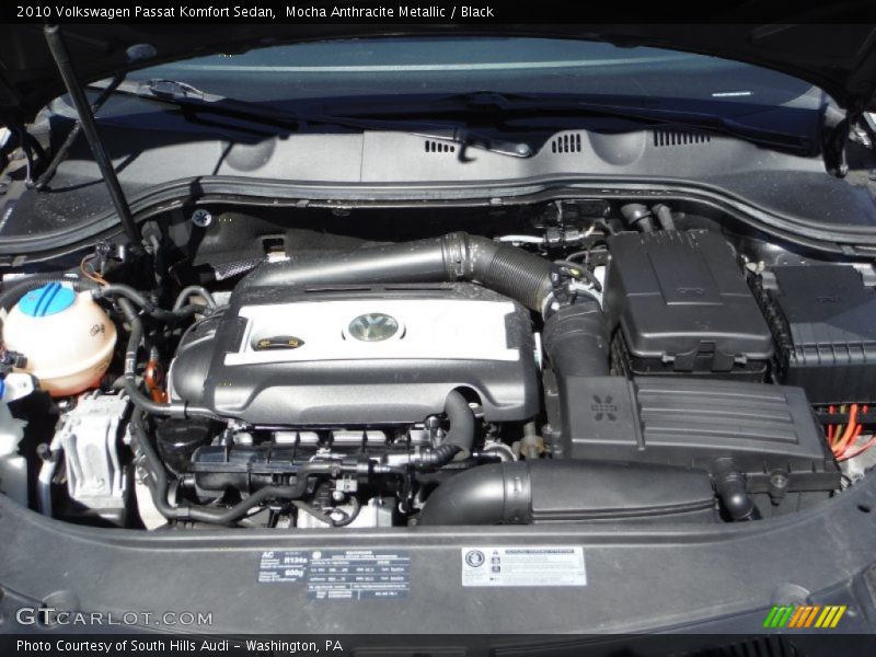 Mocha Anthracite Metallic / Black 2010 Volkswagen Passat Komfort Sedan