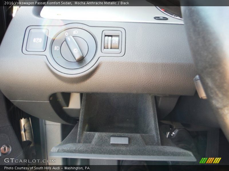 Mocha Anthracite Metallic / Black 2010 Volkswagen Passat Komfort Sedan