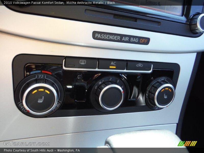 Mocha Anthracite Metallic / Black 2010 Volkswagen Passat Komfort Sedan