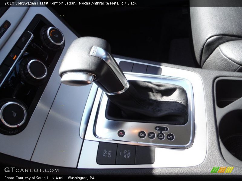 Mocha Anthracite Metallic / Black 2010 Volkswagen Passat Komfort Sedan