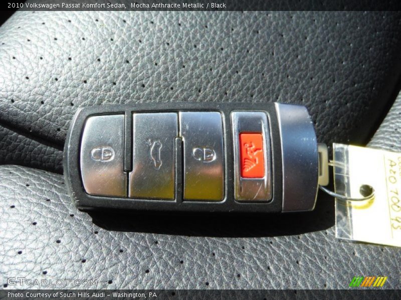 Mocha Anthracite Metallic / Black 2010 Volkswagen Passat Komfort Sedan