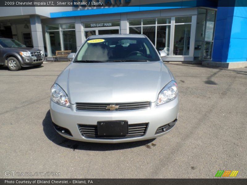 Silver Ice Metallic / Ebony 2009 Chevrolet Impala LTZ