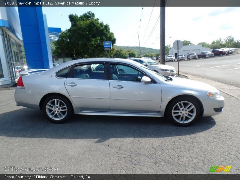Silver Ice Metallic / Ebony 2009 Chevrolet Impala LTZ