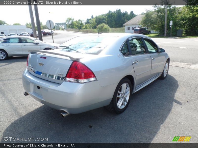 Silver Ice Metallic / Ebony 2009 Chevrolet Impala LTZ