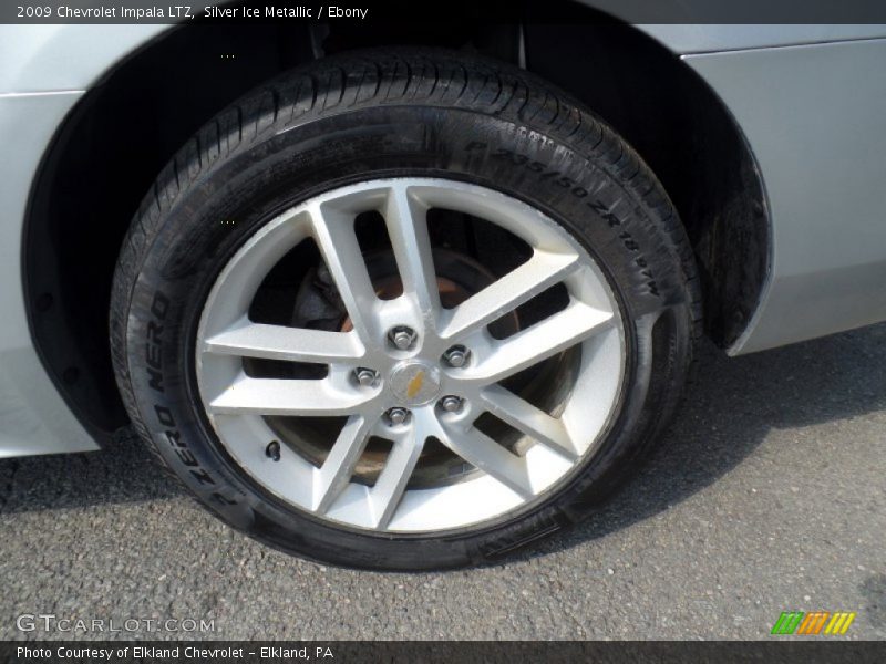 Silver Ice Metallic / Ebony 2009 Chevrolet Impala LTZ