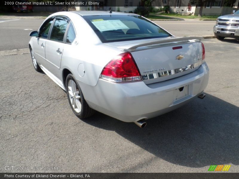 Silver Ice Metallic / Ebony 2009 Chevrolet Impala LTZ