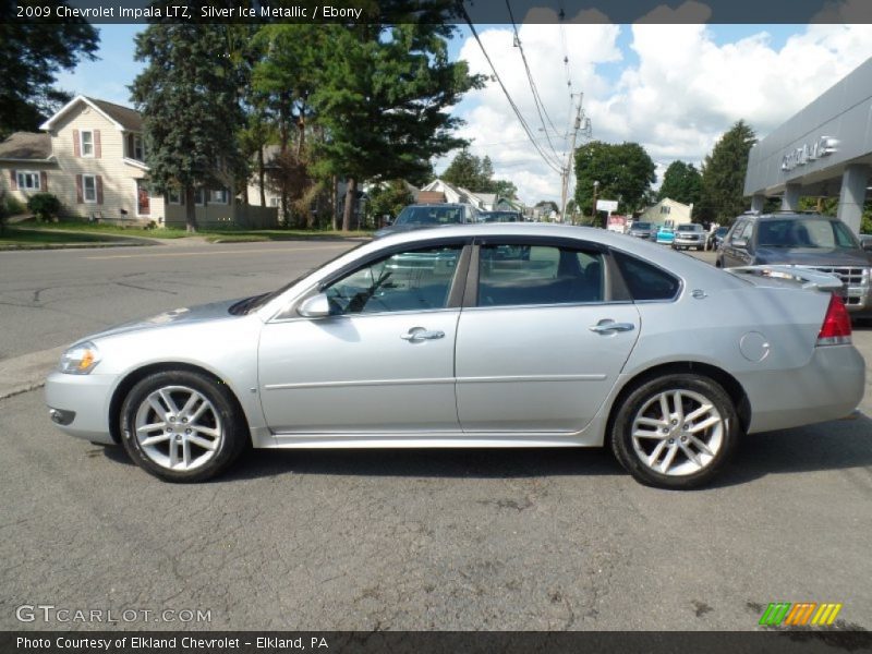 Silver Ice Metallic / Ebony 2009 Chevrolet Impala LTZ