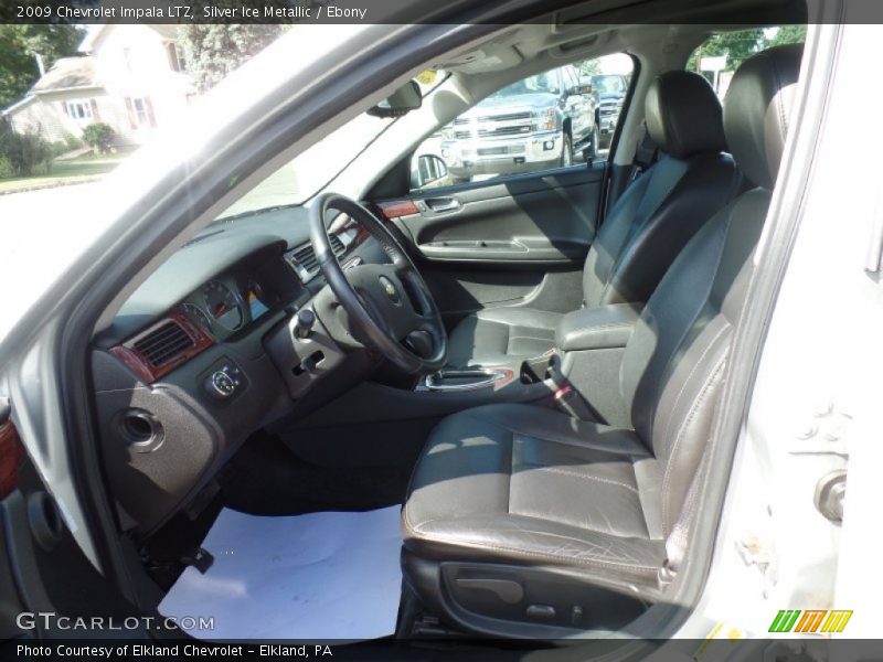 Silver Ice Metallic / Ebony 2009 Chevrolet Impala LTZ