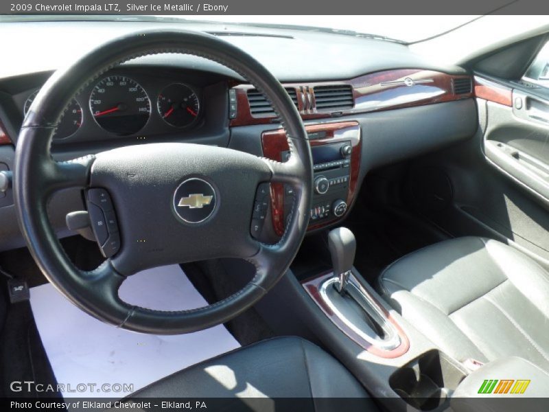 Silver Ice Metallic / Ebony 2009 Chevrolet Impala LTZ