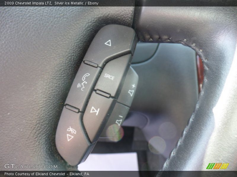 Silver Ice Metallic / Ebony 2009 Chevrolet Impala LTZ