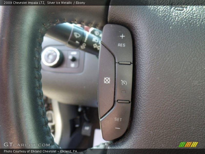 Silver Ice Metallic / Ebony 2009 Chevrolet Impala LTZ
