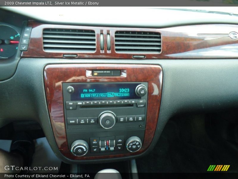 Silver Ice Metallic / Ebony 2009 Chevrolet Impala LTZ