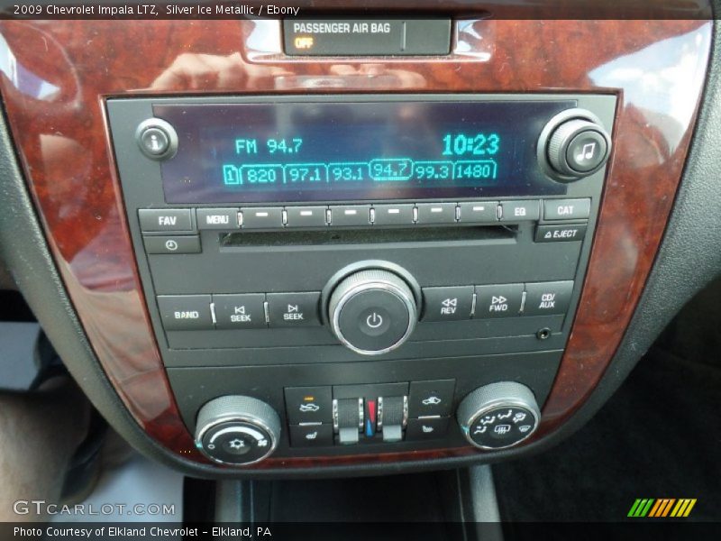 Silver Ice Metallic / Ebony 2009 Chevrolet Impala LTZ