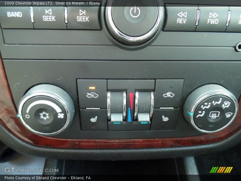 Silver Ice Metallic / Ebony 2009 Chevrolet Impala LTZ