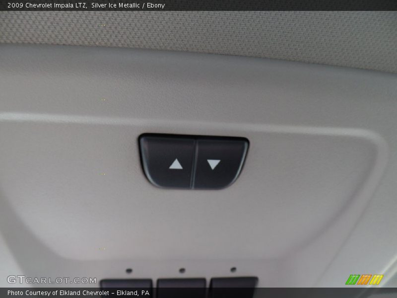 Silver Ice Metallic / Ebony 2009 Chevrolet Impala LTZ