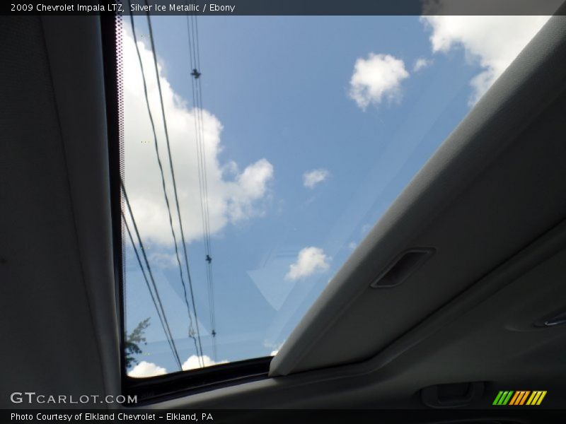 Silver Ice Metallic / Ebony 2009 Chevrolet Impala LTZ