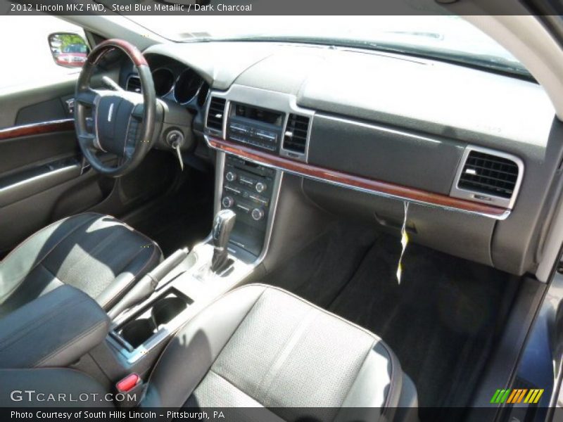 Steel Blue Metallic / Dark Charcoal 2012 Lincoln MKZ FWD