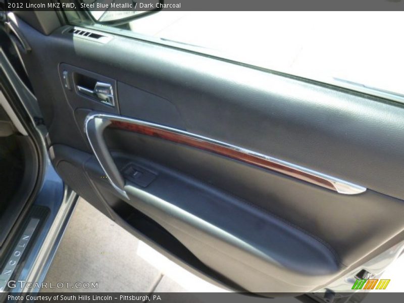 Steel Blue Metallic / Dark Charcoal 2012 Lincoln MKZ FWD