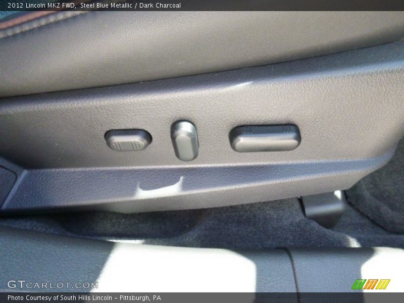 Steel Blue Metallic / Dark Charcoal 2012 Lincoln MKZ FWD