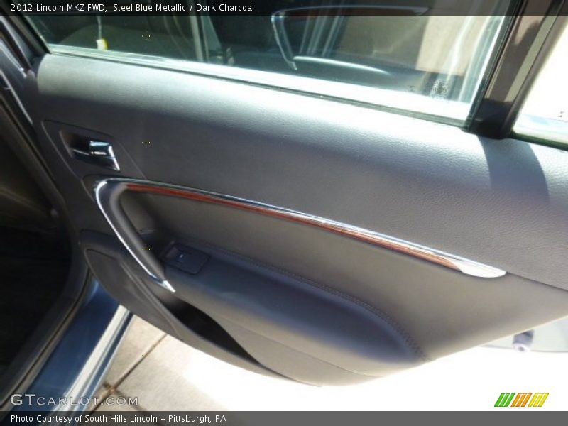 Steel Blue Metallic / Dark Charcoal 2012 Lincoln MKZ FWD
