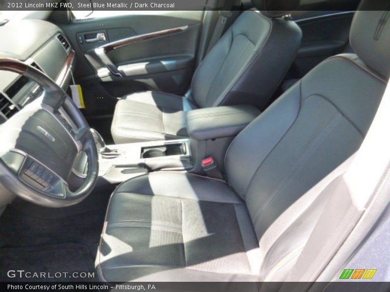 Steel Blue Metallic / Dark Charcoal 2012 Lincoln MKZ FWD