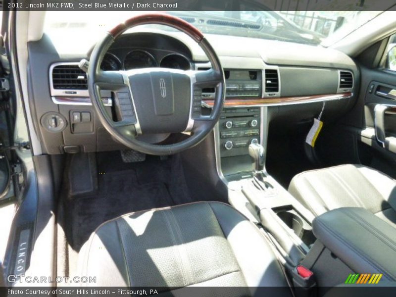 Steel Blue Metallic / Dark Charcoal 2012 Lincoln MKZ FWD