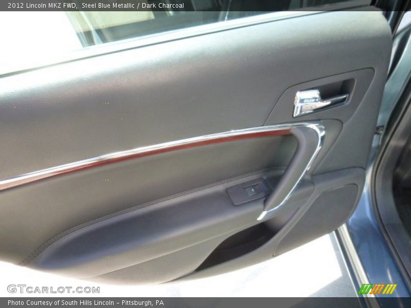 Steel Blue Metallic / Dark Charcoal 2012 Lincoln MKZ FWD