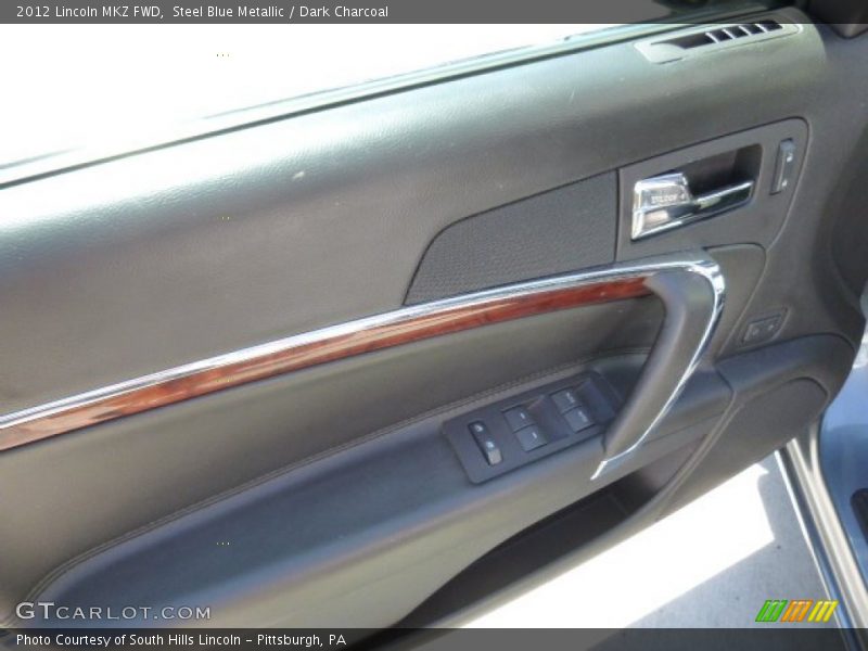 Steel Blue Metallic / Dark Charcoal 2012 Lincoln MKZ FWD