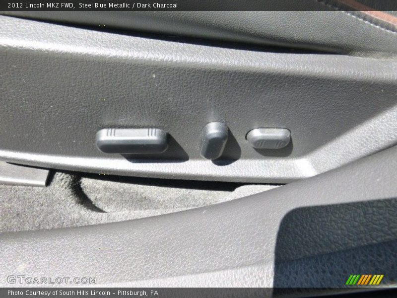Steel Blue Metallic / Dark Charcoal 2012 Lincoln MKZ FWD