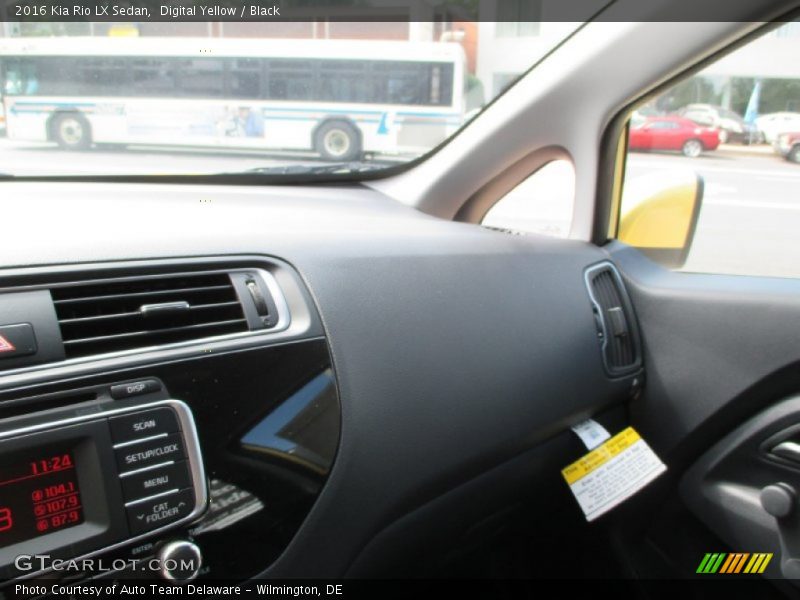 Digital Yellow / Black 2016 Kia Rio LX Sedan