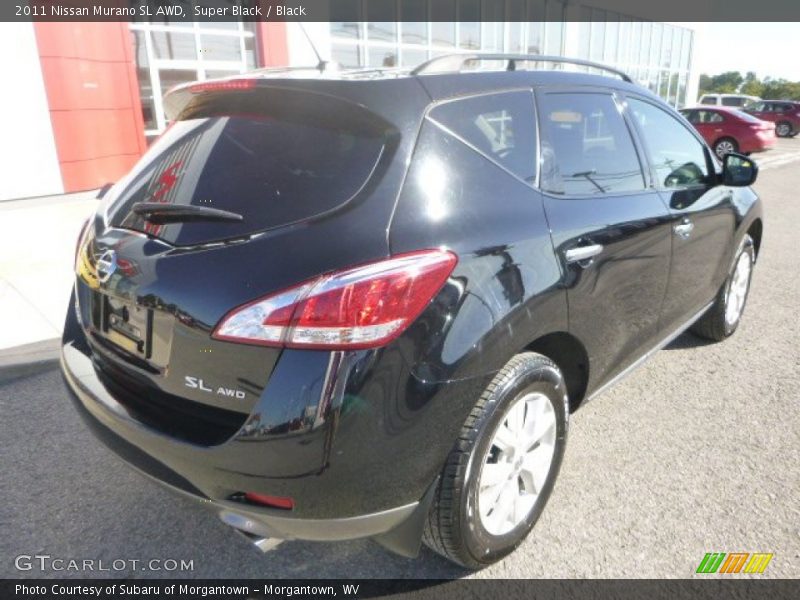 Super Black / Black 2011 Nissan Murano SL AWD