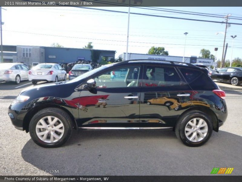 Super Black / Black 2011 Nissan Murano SL AWD