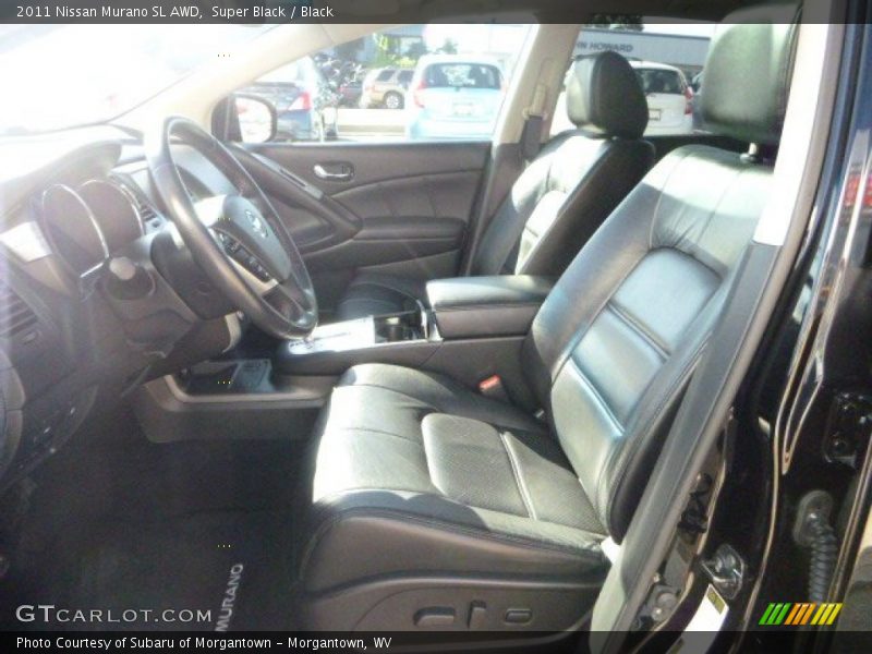 Super Black / Black 2011 Nissan Murano SL AWD