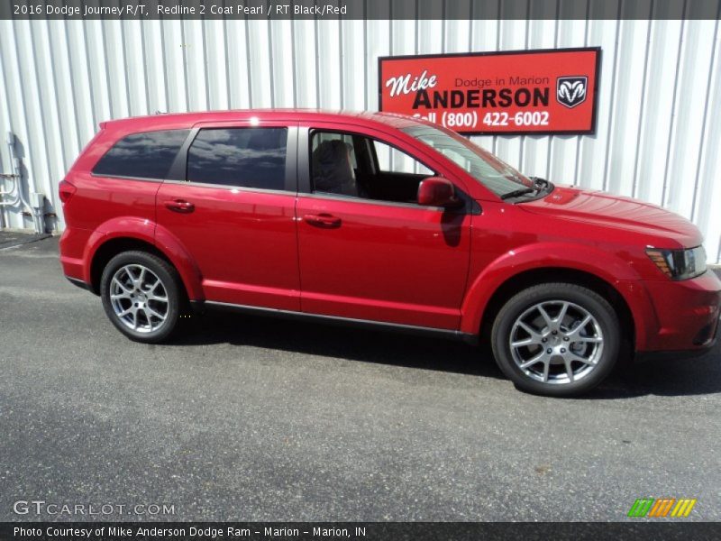 Redline 2 Coat Pearl / RT Black/Red 2016 Dodge Journey R/T