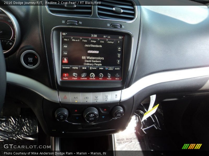 Redline 2 Coat Pearl / RT Black/Red 2016 Dodge Journey R/T