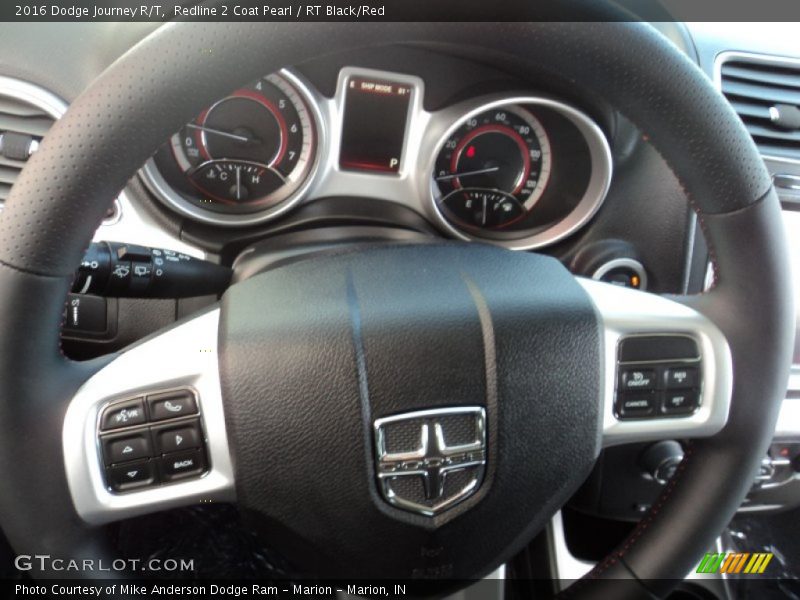 Redline 2 Coat Pearl / RT Black/Red 2016 Dodge Journey R/T