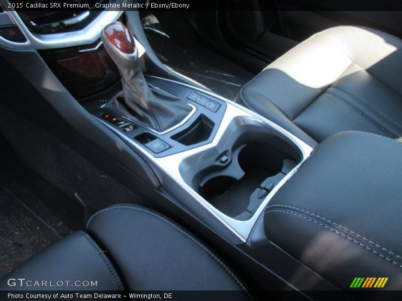 Graphite Metallic / Ebony/Ebony 2015 Cadillac SRX Premium