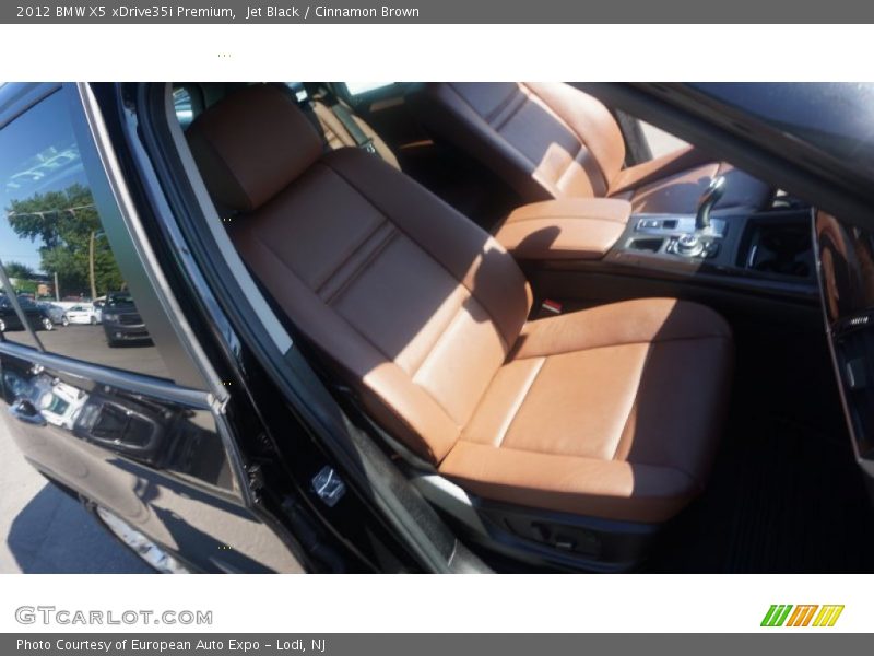 Jet Black / Cinnamon Brown 2012 BMW X5 xDrive35i Premium