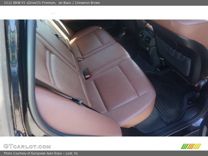 Jet Black / Cinnamon Brown 2012 BMW X5 xDrive35i Premium