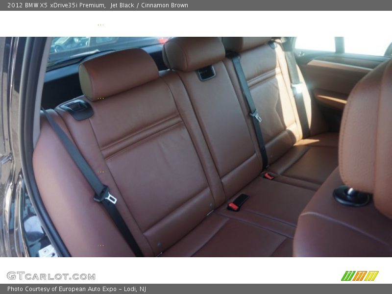 Jet Black / Cinnamon Brown 2012 BMW X5 xDrive35i Premium