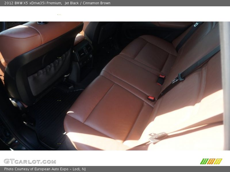 Jet Black / Cinnamon Brown 2012 BMW X5 xDrive35i Premium