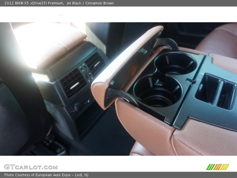Jet Black / Cinnamon Brown 2012 BMW X5 xDrive35i Premium