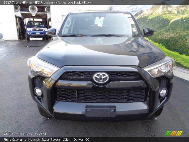 Attitude Black / Black 2015 Toyota 4Runner SR5 Premium 4x4