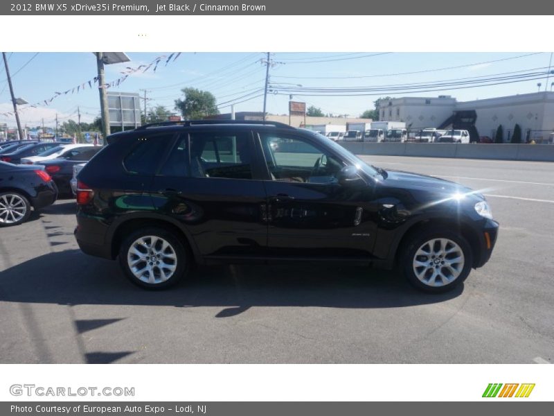 Jet Black / Cinnamon Brown 2012 BMW X5 xDrive35i Premium